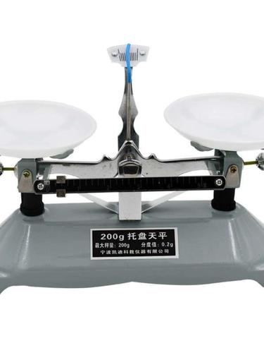 新天平秤托盤砝碼教學(xué)儀器200g500g機(jī)械天平物理器材實(shí)驗(yàn)室教具品